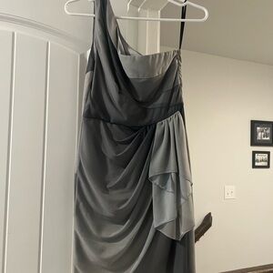 Multi grey cocktail dress